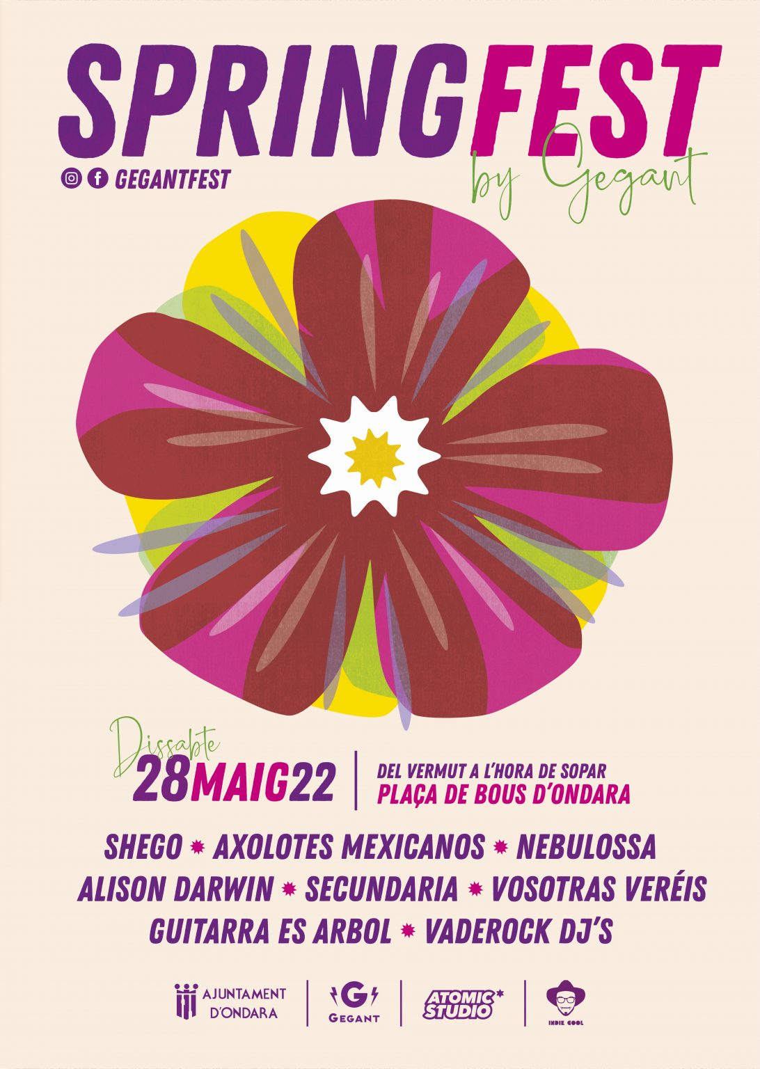 LA PLAÇA DE BOUS D’ONDARA SERÀ ESCENARI DE L’SPRING FEST BY GEGANT