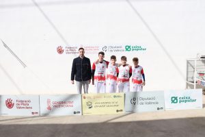 L’ESCOLA MUNICIPAL DE PILOTA D’ONDARA, SUBCAMPIONA AUTONÒMICA EN JECV GALOTXA EN CATEGORIA INFANTIL