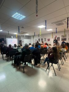 MIGUEL GOMIS DESTACA LA IMPLICACIÓ VEÏNAL EN LA REUNIÓ DEL BARRI CAIXA D’ESTALVIS DINS DE LES REGIDORIES DE BARRI