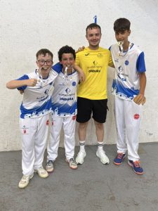 L’ESCOLA MUNICIPAL DE PILOTA D’ONDARA, CAMPIONA AUTONÒMICA D’ESCALA I CORDA EN CATEGORIA ALEVÍ JECV