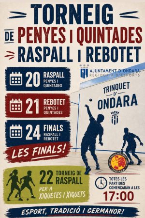 cartell torneig penyes