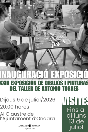 CARTELL EXPO ANTONIO TORRES