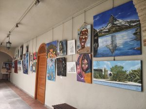 INAUGURADA LA XXIII EXPOSICIÓ DE DIBUIXOS I PINTURES DEL TALLER D’ANTONIO TORRES AL CLAUSTRE DE L’AJUNTAMENT D’ONDARA