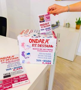 LA REGIDORIA DE PROMOCIÓ ECONÒMICA RECORDA QUE DILLUNS 6 DE JULIOL FINALITZA EL TERMINI PER A PRESENTAR ELS PASSAPORTS DE LA RUTA DE LA TAPA “ONDARA ES DESTAPA”