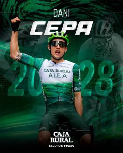 EL CICLISTA ONDARENC DANI CEPA SIGNA UN CONTRACTE PROFESSIONAL AMB L'EQUIP CAJA RURAL-SEGUROS RGA