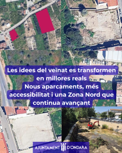 LA CREACIÓ DE NOUS APARCAMENTS I EL CIVISME CENTREN LA REUNIÓ DE BARRI DE LA ZONA NORD D’ONDARA