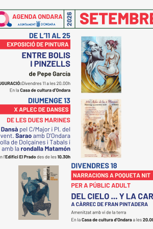 XXSS AGENDA ONDARA 2025-2